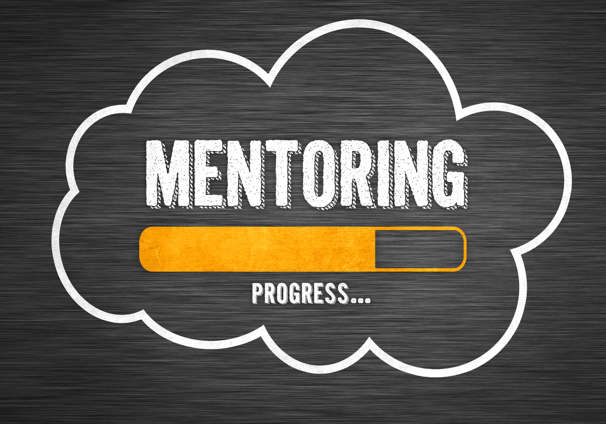 Mentoring progress concept