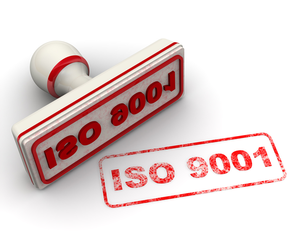 ISO 9001. Seal and imprint